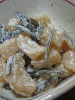 おせちの残りで・・・数の子と昆布の和え物-レシピのメイン写真