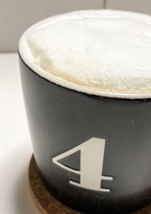 おうちcafé100均ふわふわカプチーノ-レシピのメイン写真