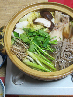せり鍋(そば付き)-レシピのメイン写真