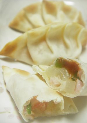 パリッ★☆魚肉ｄｅヘルシー餃子≪ピザ風≫-レシピのメイン写真