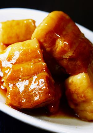 豚ばらブロックで作る★豚の角煮～圧力鍋～-レシピのメイン写真