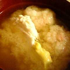 รูปของ ふわふわ団子の味噌汁♪