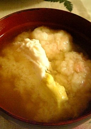 ふわふわ団子の味噌汁♪-レシピのメイン写真