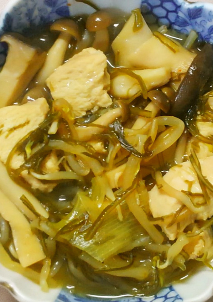 簡単❀きのこと刻み昆布と鶏むね肉の甘酢煮-レシピのメイン写真