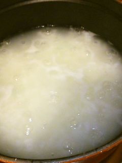 ご飯から作るトロトロお粥-レシピのメイン写真