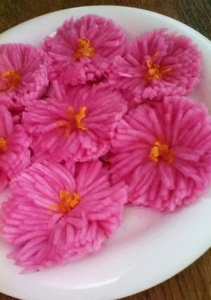 ピンクの菊花かぶ-レシピのメイン写真