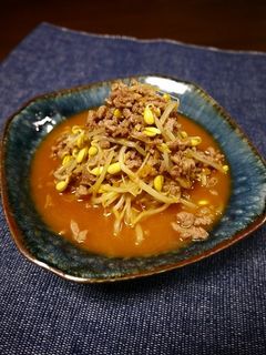 簡単!肉もやしのピリ辛炒め-レシピのメイン写真