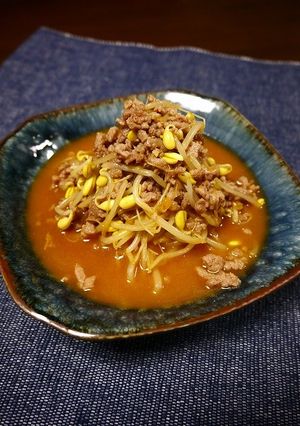 簡単！肉もやしのピリ辛炒め-レシピのメイン写真