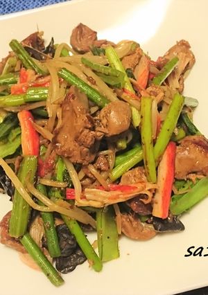 鉄分・野菜たっぷり！鶏レバーの竜田炒め！-レシピのメイン写真