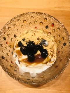 余った黒豆が大変身!黒蜜きなこアイス♡-レシピのメイン写真