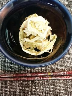 マグロのわさび漬けとおぼろ昆布和え-レシピのメイン写真