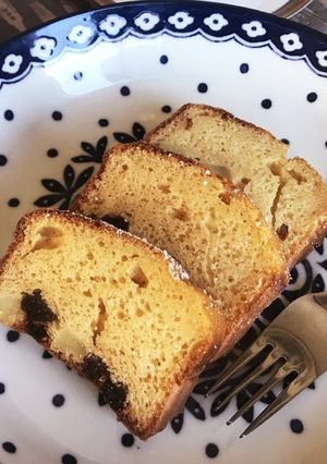 混ぜるだけで簡単!レーズンパウンドケーキ-レシピのメイン写真