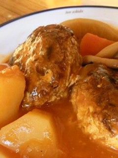ぐつぐつ煮込みハンバーグ-レシピのメイン写真