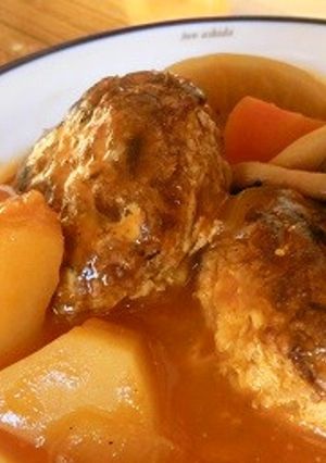ぐつぐつ煮込みハンバーグ-レシピのメイン写真
