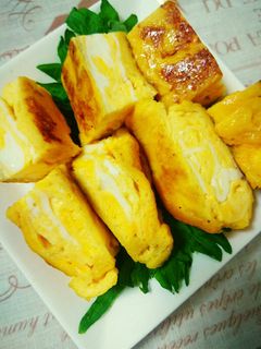 甘い卵焼き❤お弁当やおにぎりに!-レシピのメイン写真