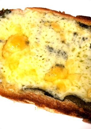 韓国のりチーズトースト-レシピのメイン写真