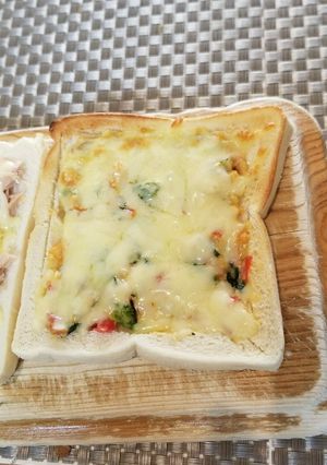 食パンアレンジグラタン 薄切りで-レシピのメイン写真