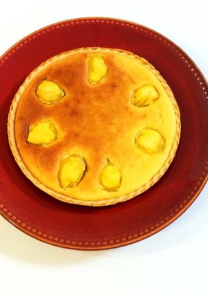 【簡単 リメイク】栗きんとんタルト-レシピのメイン写真