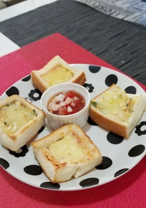 食パンアレンジ キューブトースト-レシピのメイン写真