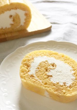 大豆粉ロールケーキ-レシピのメイン写真