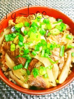 鯖味噌缶で簡単激ウマ♡中華風炊き込みご飯-レシピのメイン写真