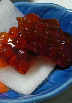 酒粕筋子-レシピのメイン写真