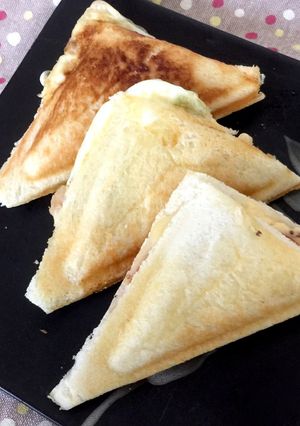 ホットサンド〜ツナやジャム☆お好み具材で-レシピのメイン写真