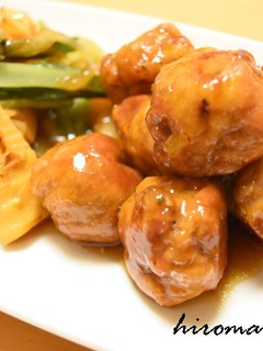 簡単&安い!揚げない豚肉甘酢ボール-レシピのメイン写真