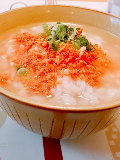 朝ごはんに♡ 鮭フレークで簡単*鮭雑炊-レシピのメイン写真