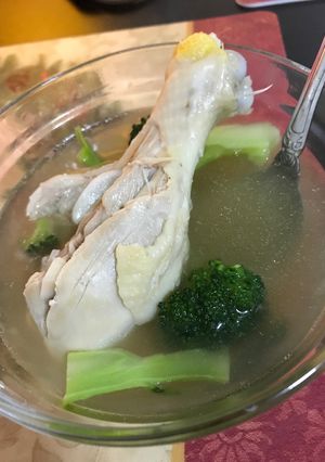 簡単！鶏スープ 日本酒無いバージョン-レシピのメイン写真