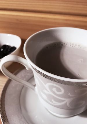 黒豆煮汁リメイク♡優しい甘さのソイラテ♡-レシピのメイン写真