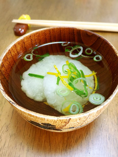 レンジで簡単 大根餅のお吸い物-レシピのメイン写真