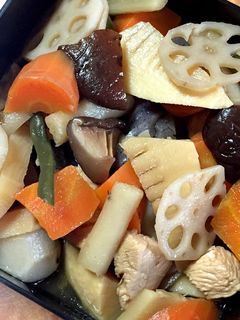 筑前煮 お煮〆 お節 基本の覚え書き-レシピのメイン写真