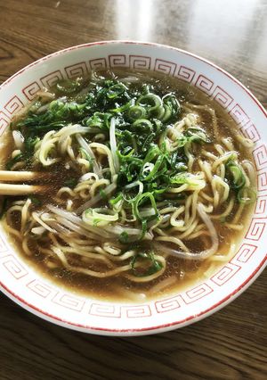 市販のラーメンでもやしネギラーメン-レシピのメイン写真