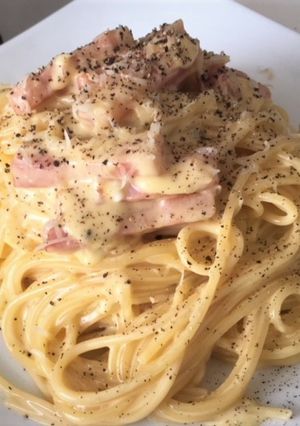 チーズたっぷり！カルボナーラ-レシピのメイン写真