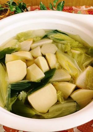 里芋＆白菜たっぷり味噌鍋-レシピのメイン写真