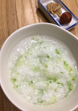 簡単・七草粥風(レトルトのお粥使用)-レシピのメイン写真