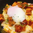 放置で出来るほったらかしベーコンエッグ丼