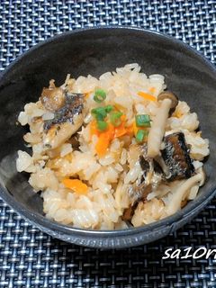 秋味たっぷり!サンマの炊き込みご飯!-レシピのメイン写真