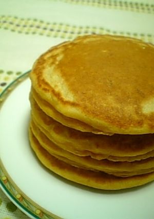 さつまいもときなこの豆乳パンケーキ-レシピのメイン写真