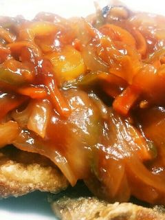 アジのから揚げの甘酢あんかけ-レシピのメイン写真