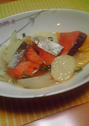 鮭のスープ煮-レシピのメイン写真