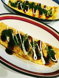 【時短】ひき肉でとんぺい焼き-レシピのメイン写真