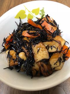 基本のひじきの煮物-レシピのメイン写真