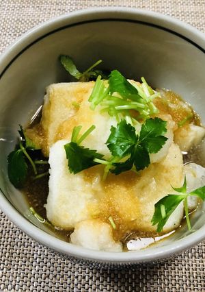 大根おろしであっさり揚げ餅-レシピのメイン写真