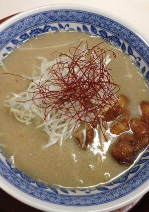 鶏白湯のこってりラーメン-レシピのメイン写真