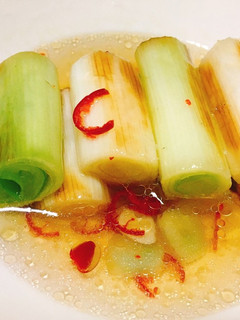焼きねぎの中華風おひたし-レシピのメイン写真