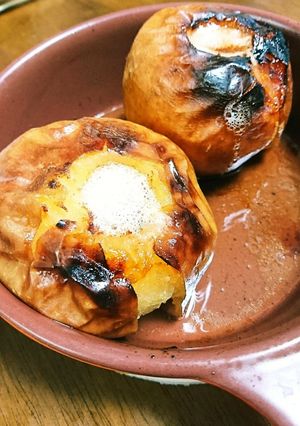 じゅわ~♪っと幸せ 焼きリンゴ-レシピのメイン写真