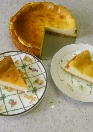 ☆しっとり濃厚なベイクドチーズケーキ☆-レシピのメイン写真
