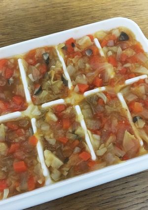 離乳食後期〜野菜たっぷりトマト煮込み-レシピのメイン写真
